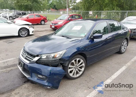 2014 Honda Accord Sport from USA, damaged, VIN 1HGCR2F51EA052323